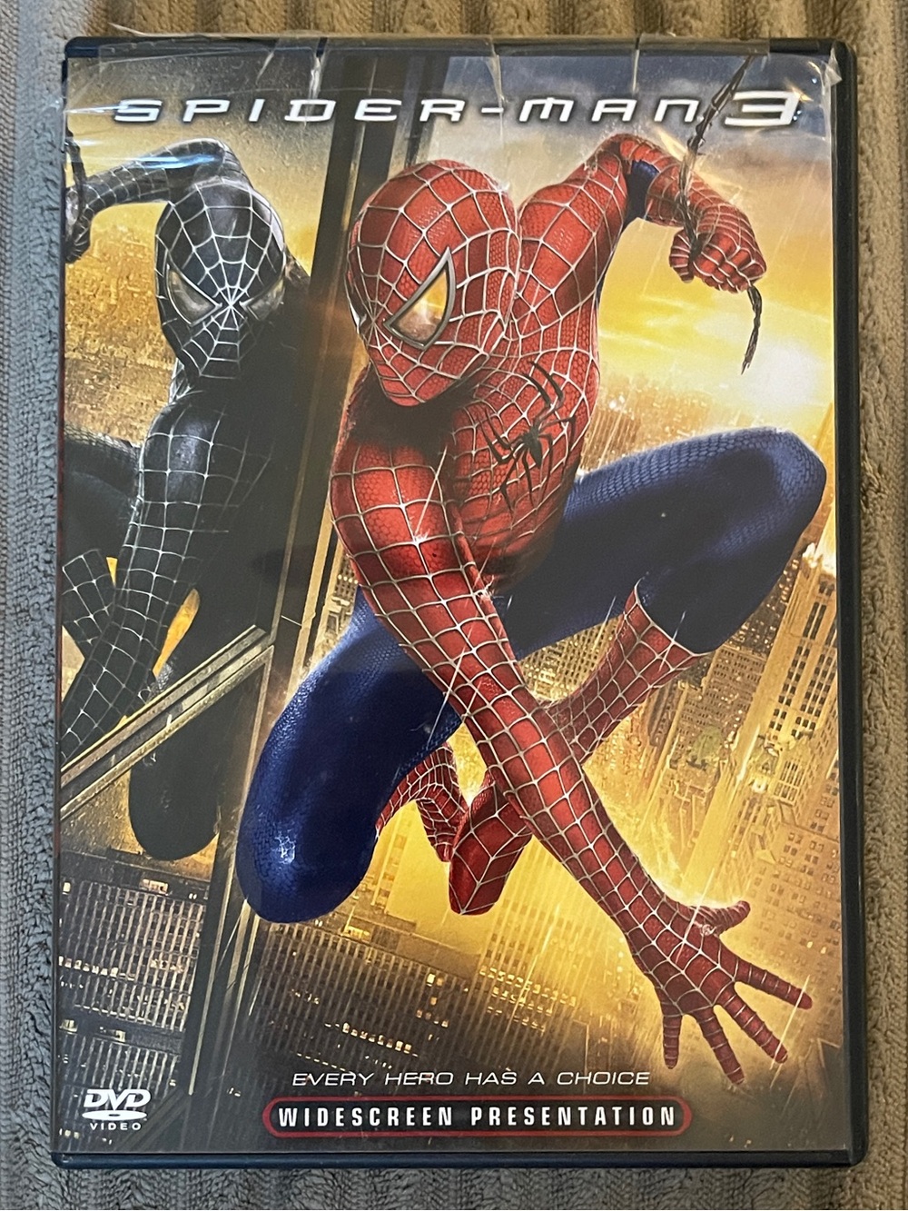 Spider-Man 3 DVD Tobey Maguire 2007 Widescreen Marvel Sony